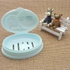 G1612 2212 Kitten Soap Box Creative Travel Transparent Simple Large Draining Soap Box, 2 yuan Application Scenario
